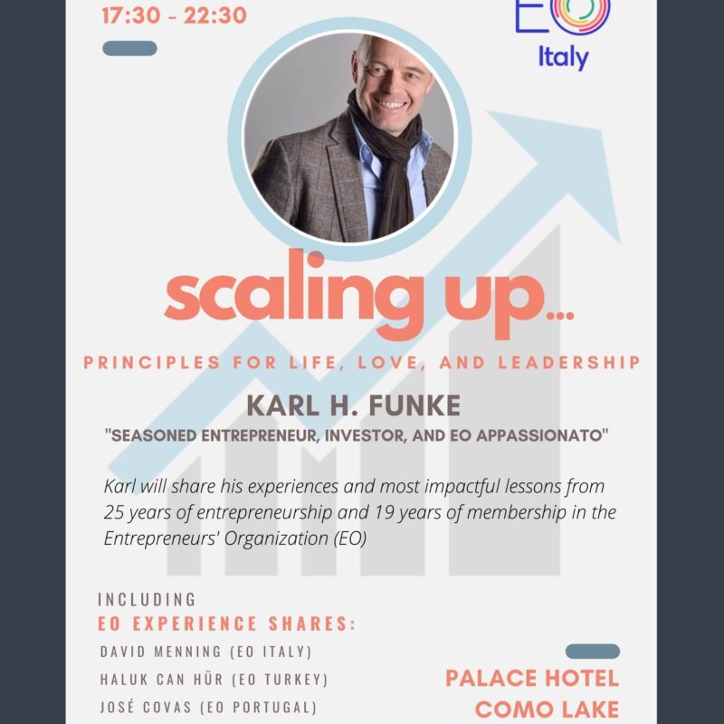 Scaling Up... Principles for Life, Love, and Leadership